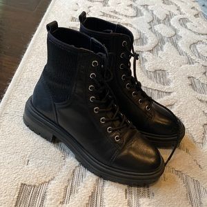 Vince Camuto combat boots